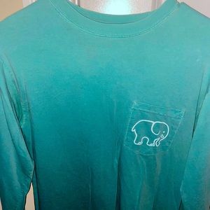 Teal Ivory Ella Long Sleeve